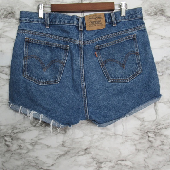 Levi's Pants - Levi’s Orange Tab Denim Cutoff Shorts Size 14